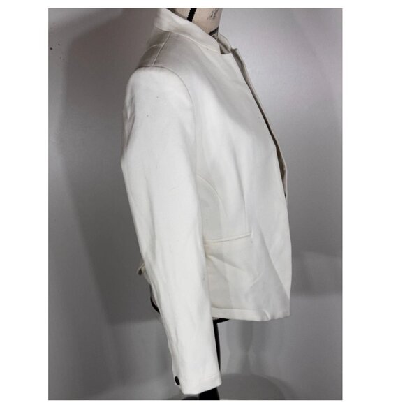 Rag & Bone Blake Pique Blazer, Ivory, Womens Size 10 - Picture 5 of 6